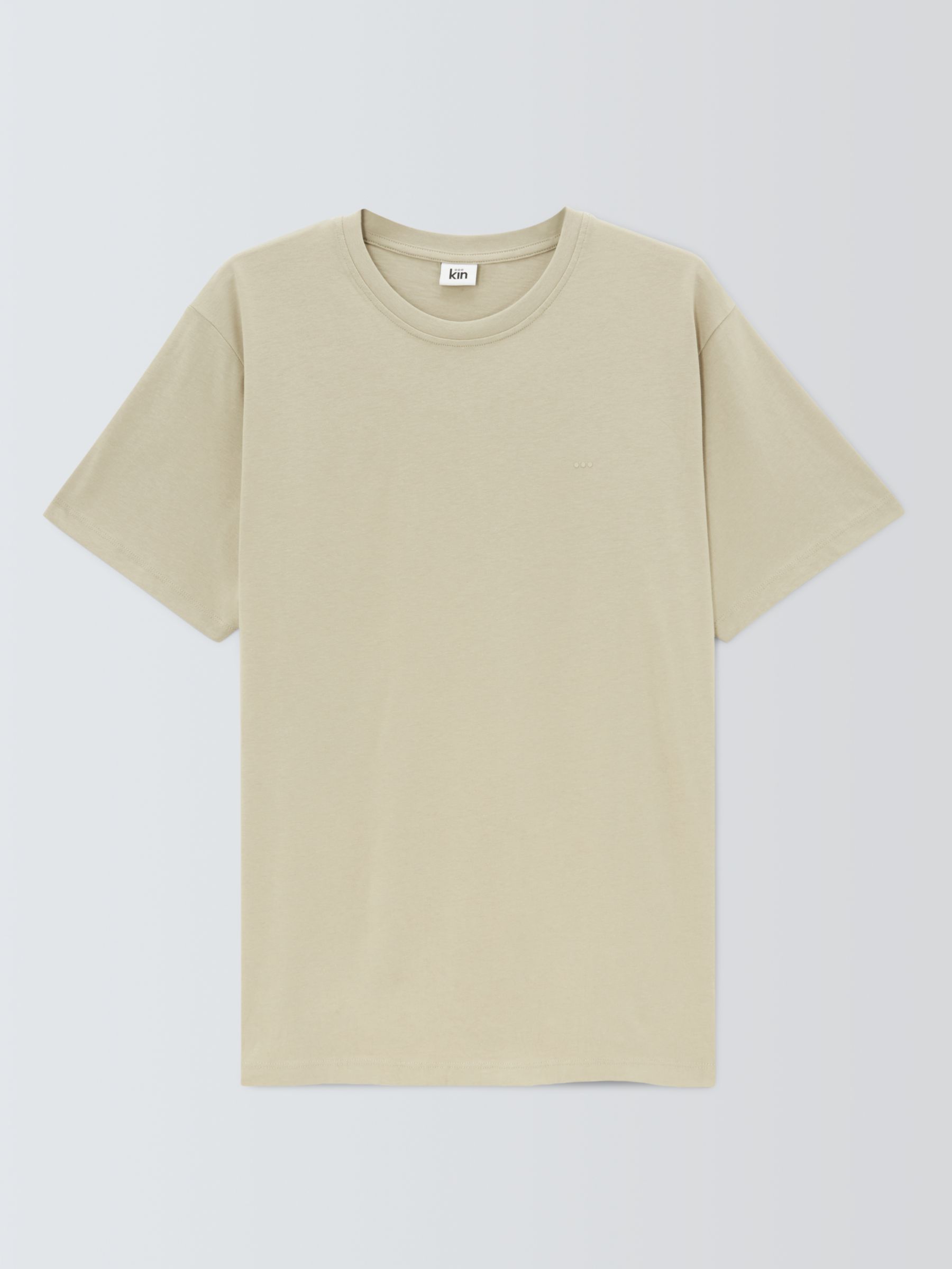 Kin Logo Cotton T-Shirt, Spray Green, S