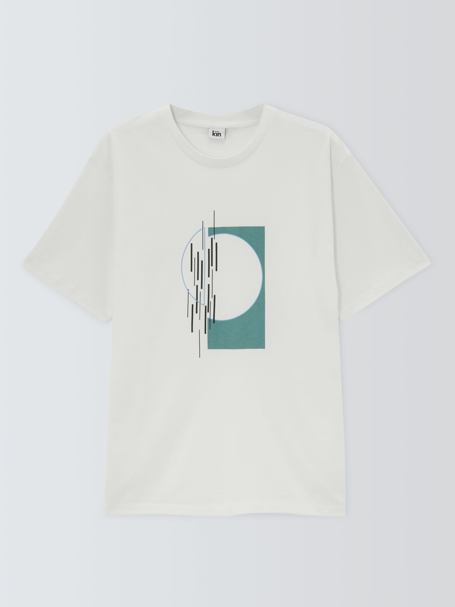 Kin Circle Graphic Short Sleeve T-Shirt, Cloud Dancer, L