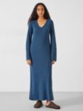 HUSH Uralla Rib Knit Maxi Dress