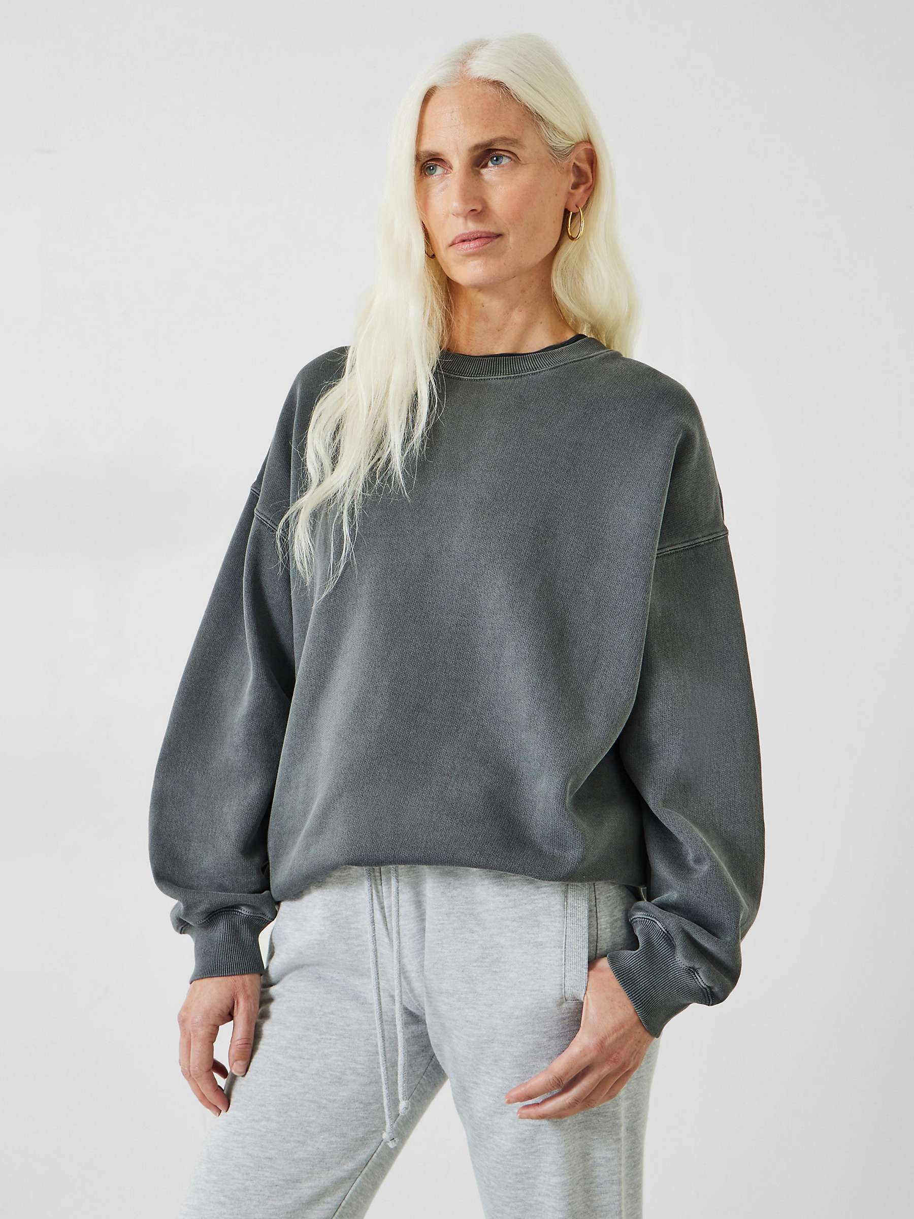 Buy HUSH Quade Oversized Sweatshirt Online at johnlewis.com