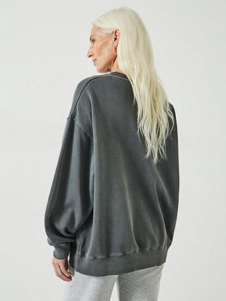 HUSH Quade Oversized Sweatshirt, Dark Grey