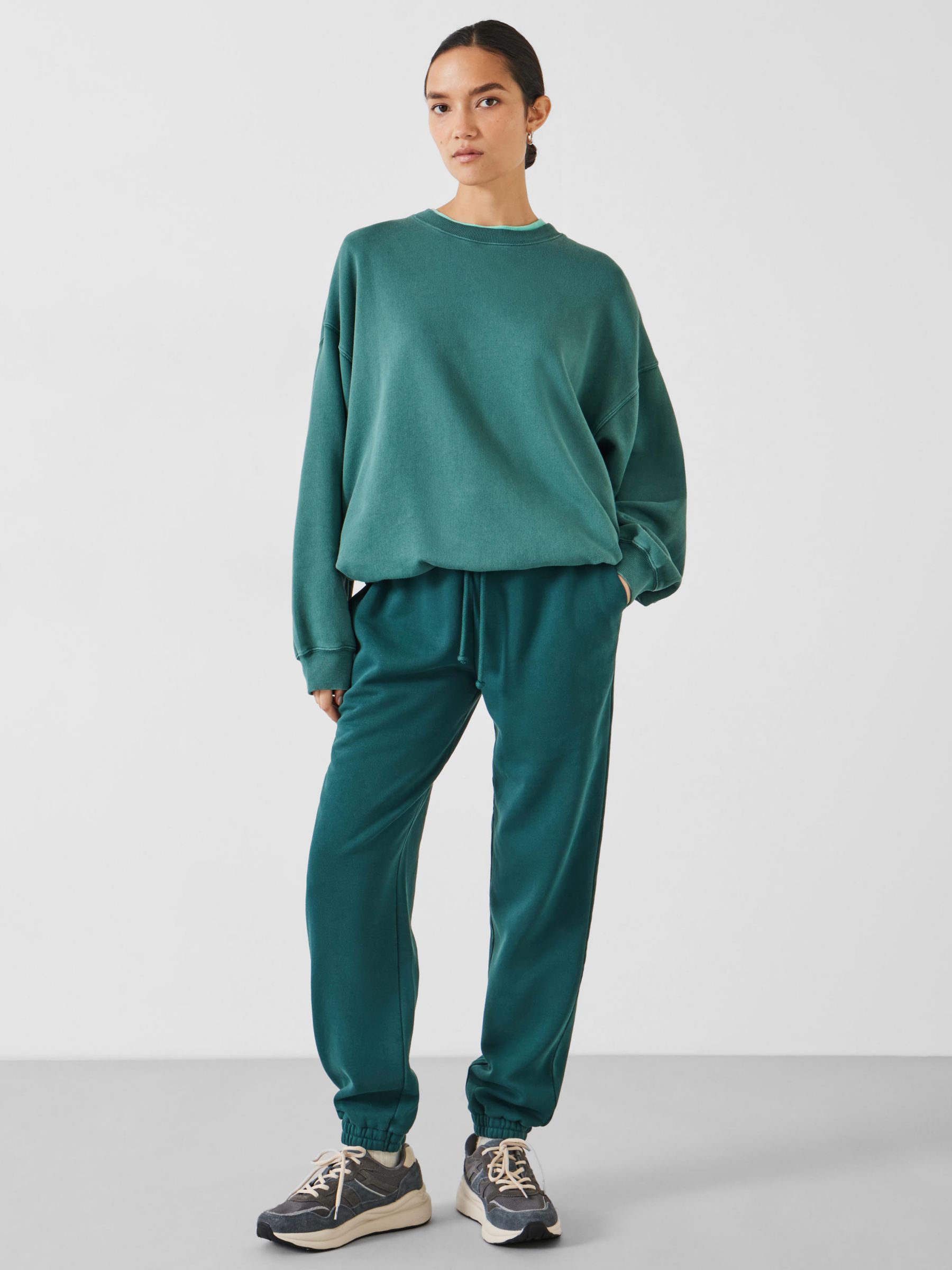 HUSH Alyna Joggers, Deep Green