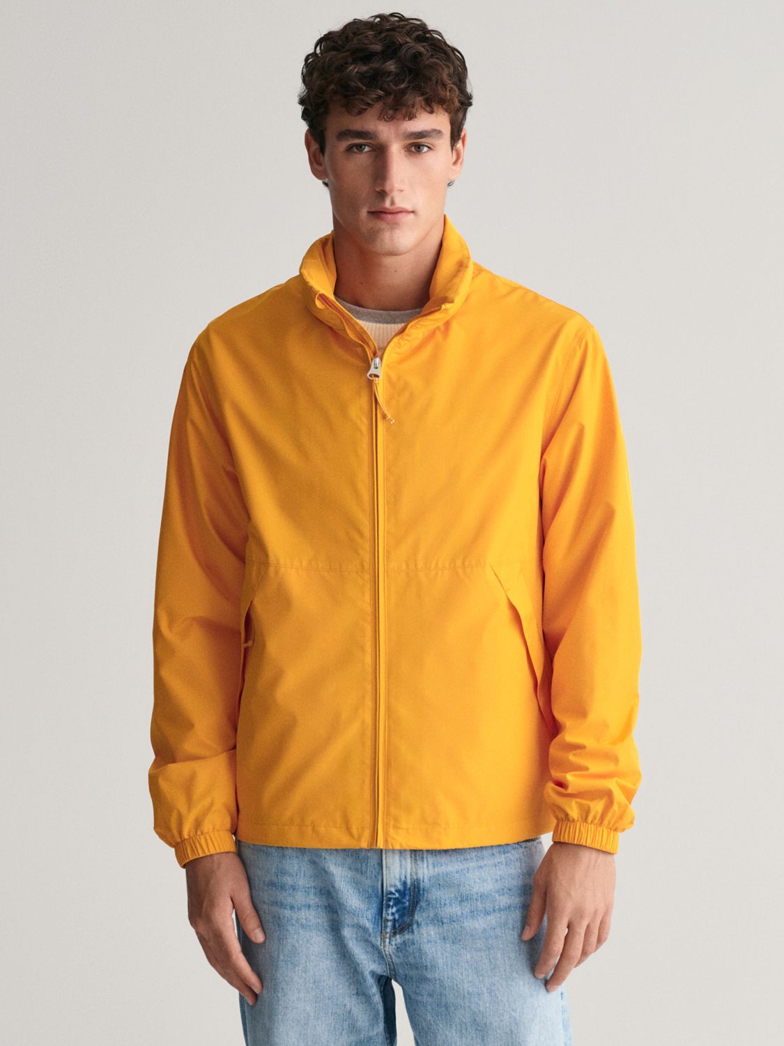 GANT Lightweight Windshield Jacket, Yellow, M
