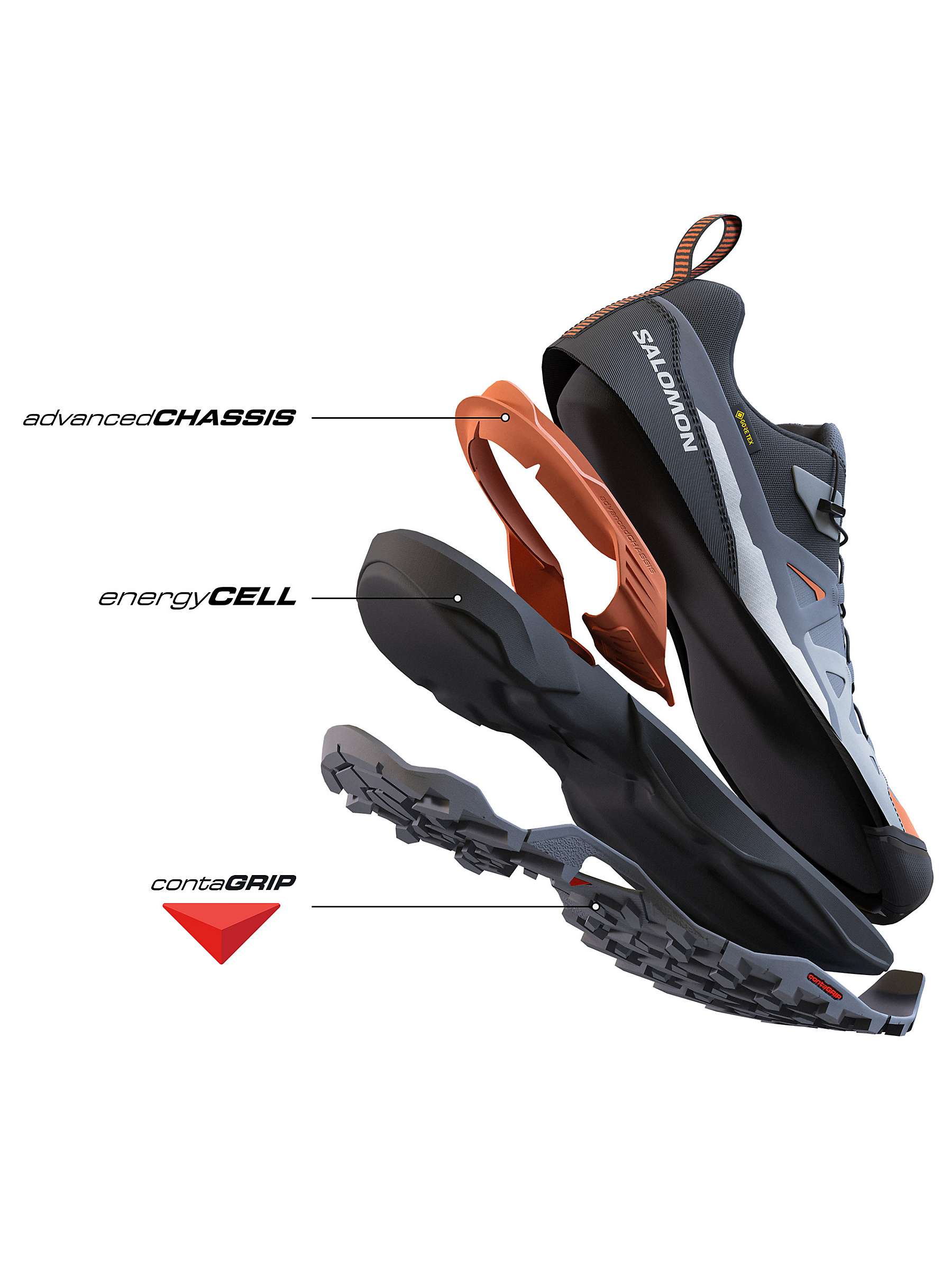 Buy Salomon X Ultra 360 Gore-Tex Men's Sports Shoes, Shade/Black Online at johnlewis.com