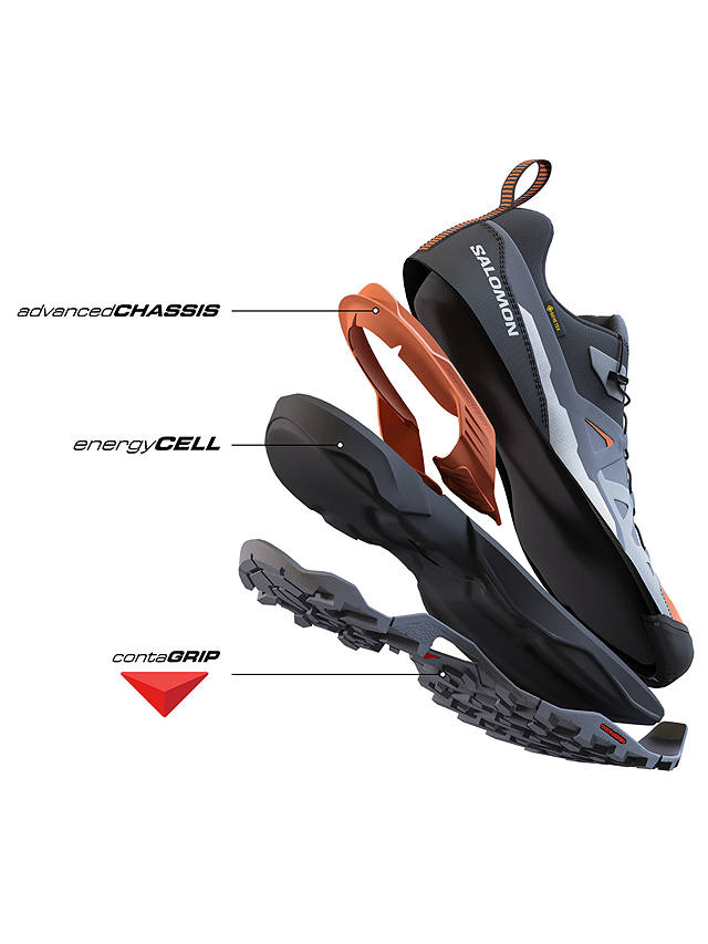 Salomon X Ultra 360 Gore-Tex Men's Sports Shoes, Shade/Black