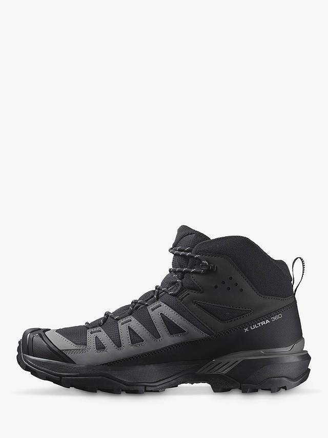 Salomon X Ultra 360 Mid Gore-Tex Men's Boots, Magnet/Black