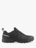Salomon X Ward Leather Gore-Tex Men's Trail Shoes, Black, Black/Black