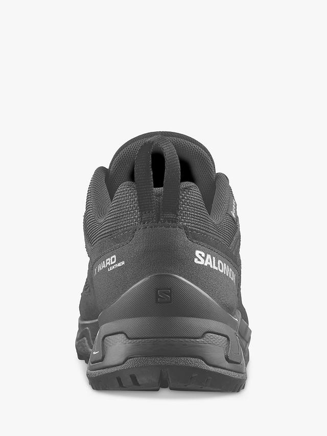 Salomon X Ward Leather Gore-Tex Men's Trail Shoes, Black