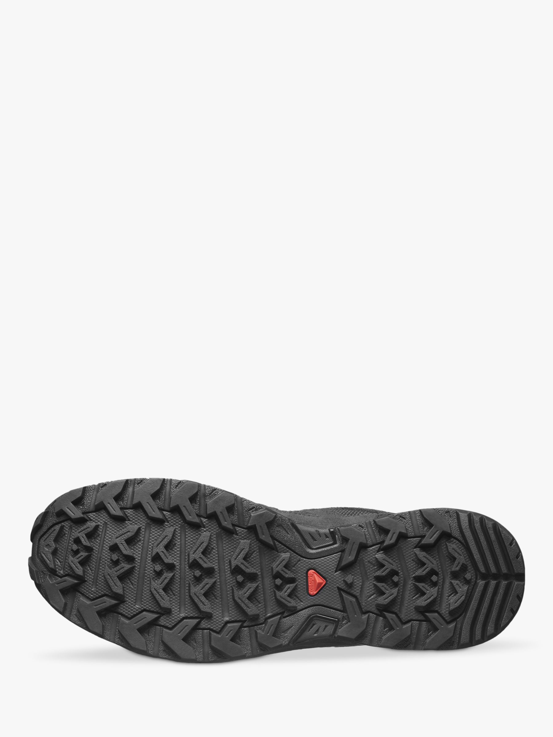 Salomon X Ward Leather Gore-Tex Men's Trail Shoes, Black, 9