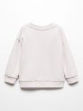 Mango Kids' Dream Sweatshirt, Pastel Purple