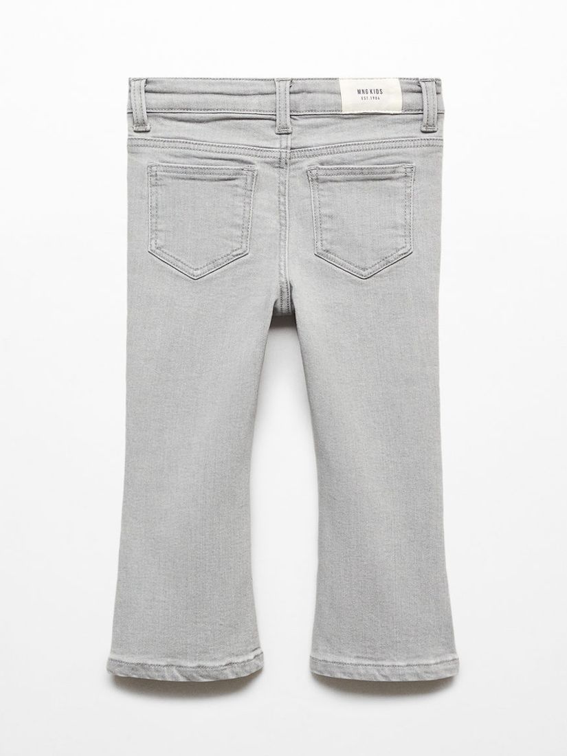 Buy Mango Kids' Flare Button Jeans Online at johnlewis.com