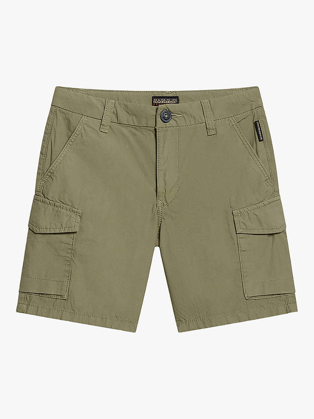 Napapijri Kids' Cargo Shorts, Olive