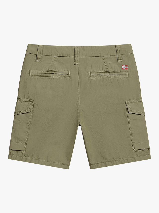 Napapijri Kids' Cargo Shorts, Olive