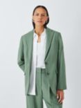 John Lewis Wool Blend Blazer, Green