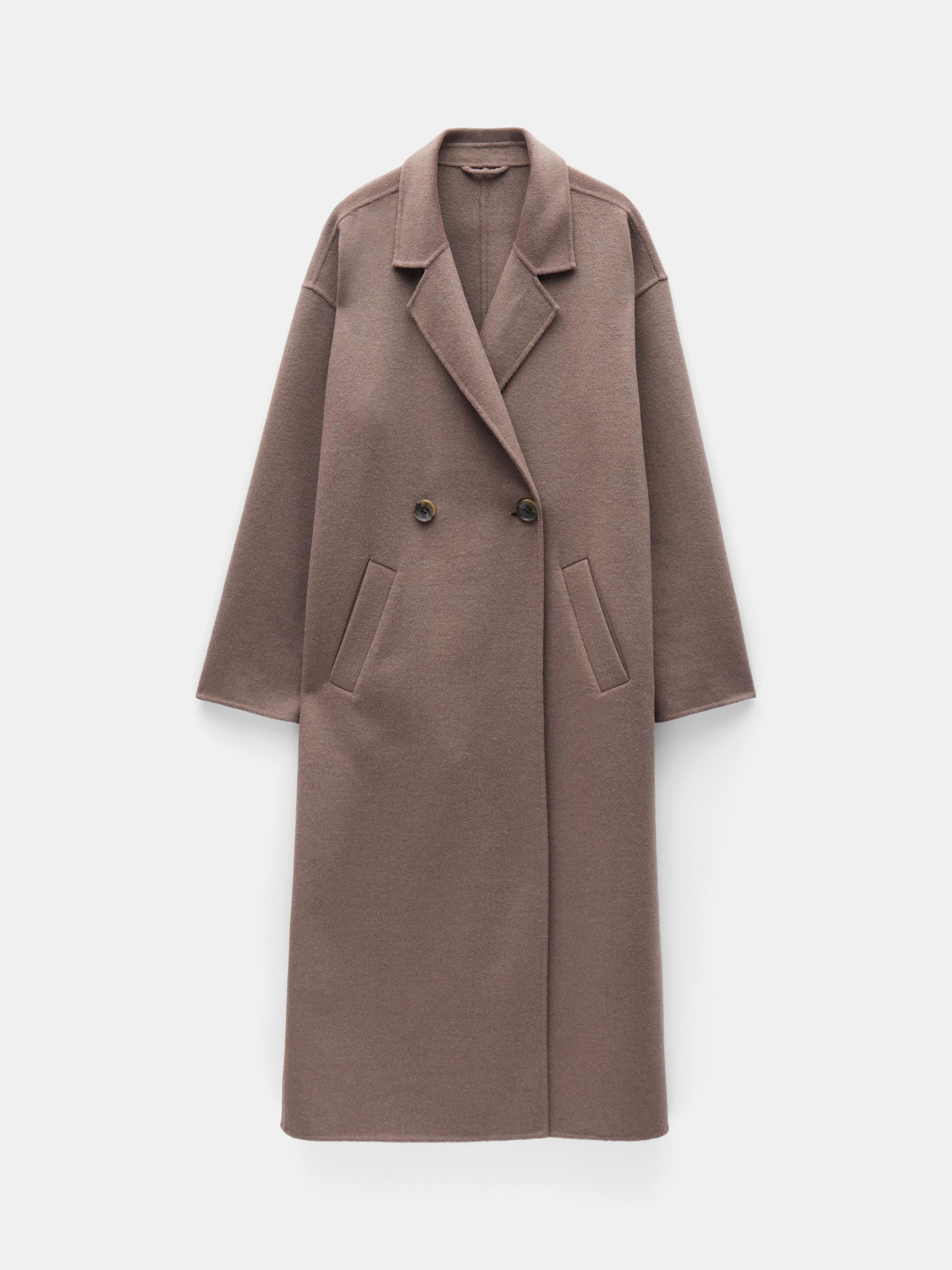 Buy HUSH Iris Relaxed Double Faced Wool Blend Coat Online at johnlewis.com