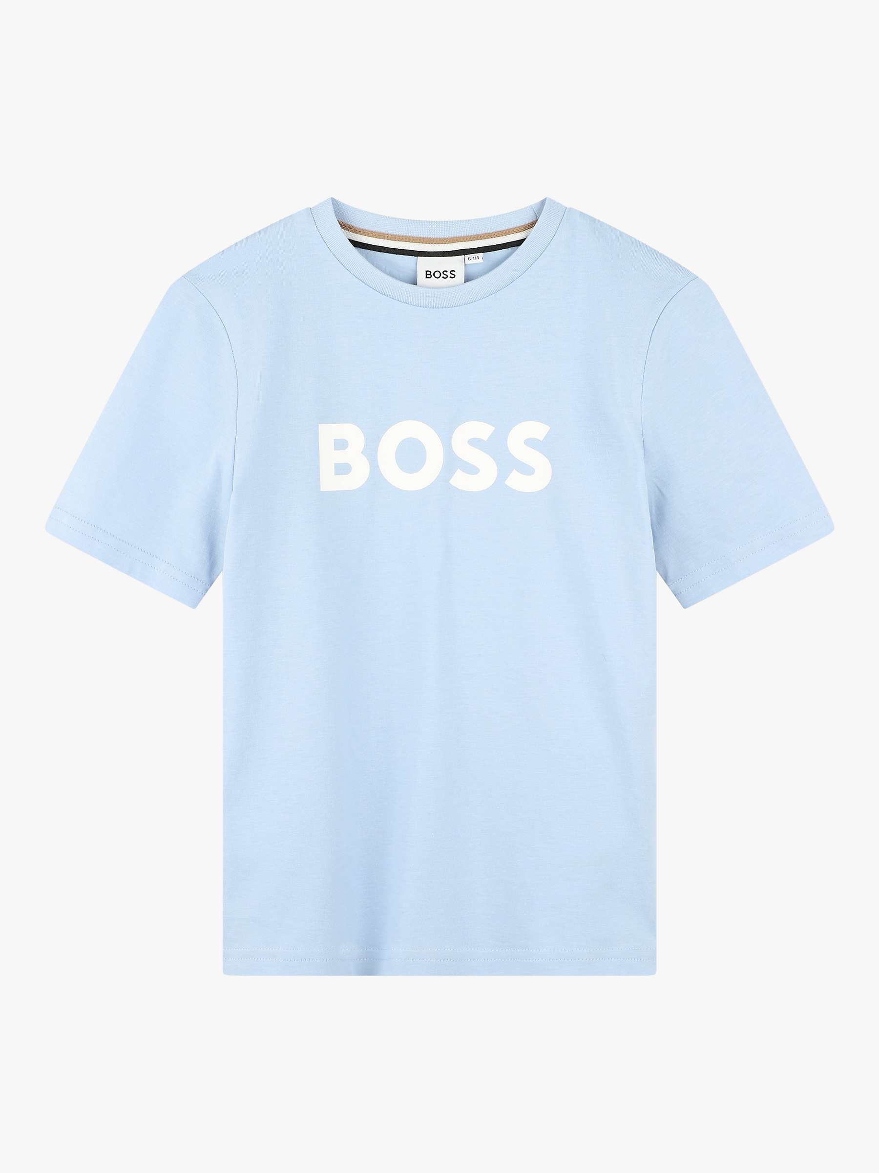 Buy BOSS Kids' Logo Short Sleeve T-Shirt Online at johnlewis.com