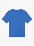 BOSS Kids' Logo Short Sleeve T-Shirt, Blue