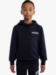 Napapijri Kids' Liard Cotton Hoodie, Navy