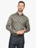 Simon Carter Tree Print Long Sleeve Shirt, Multi