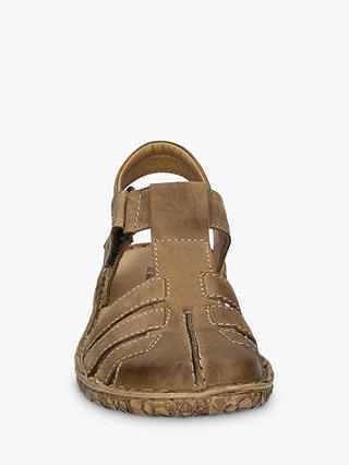 Josef Seibel Rosalie Leather Sandals, Brown Camel