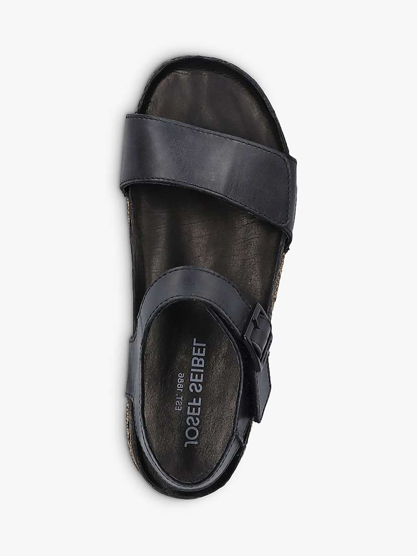 Buy Josef Seibel Alice 03 Flatform Sandals, Black Online at johnlewis.com