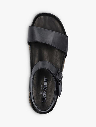 Josef Seibel Alice 03 Flatform Sandals, Black