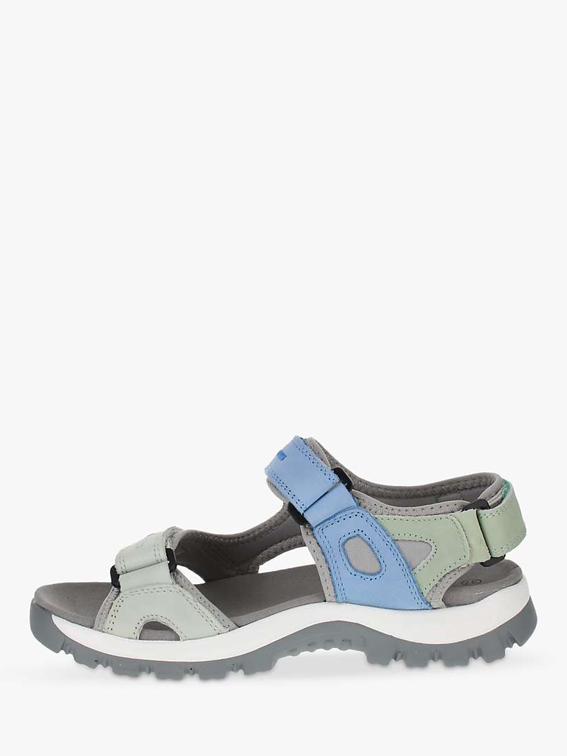 Buy Josef Seibel Bella 10 Walking Sandals, Blue/Multi Online at johnlewis.com