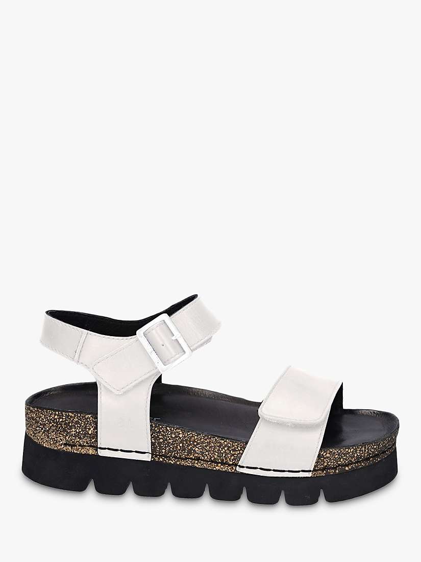 Buy Josef Seibel Alice 03 Flatform Sandals, White Online at johnlewis.com