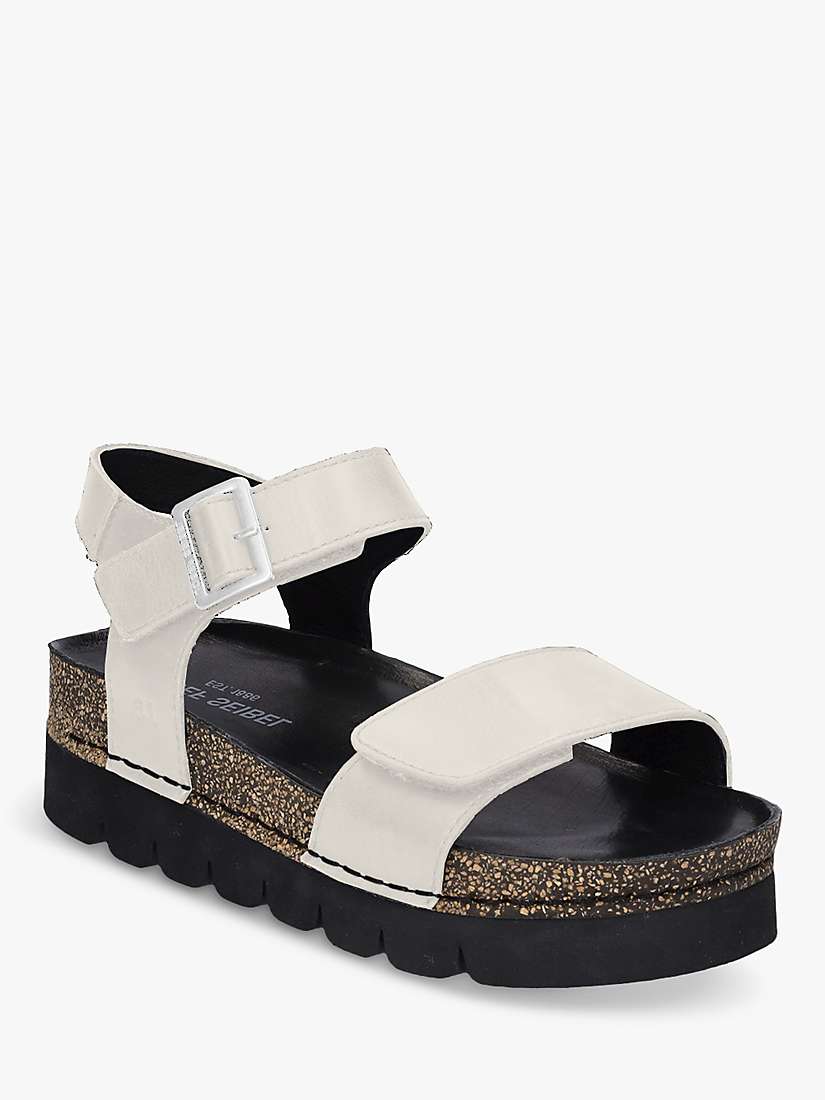 Buy Josef Seibel Alice 03 Flatform Sandals, White Online at johnlewis.com