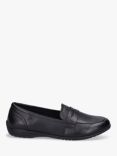 Josef Seibel Fenja 22 Leather Loafers, Black
