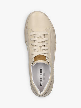 Josef Seibel Claire 01 Leather Trainers, Sand