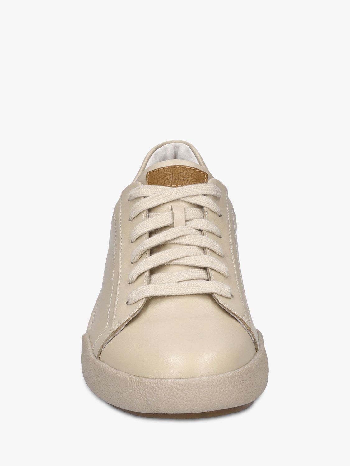Buy Josef Seibel Claire 01 Leather Trainers, Sand Online at johnlewis.com