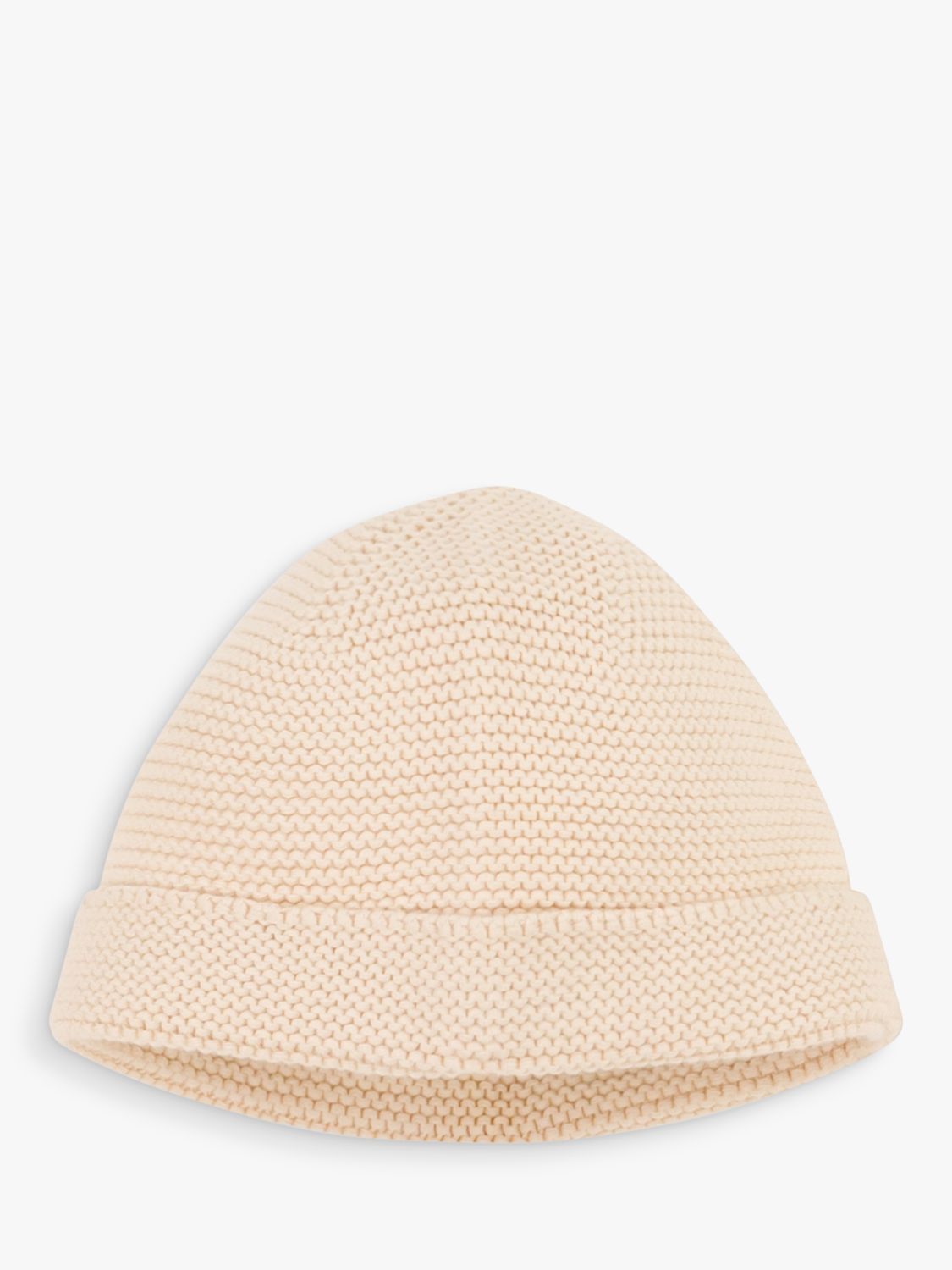 Petit Bateau Baby Cotton Knitted Hat, Avalanche, 6-12 months