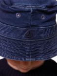 Petit Bateau Kids' Denim Sun Hat, Bleu Delave