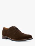 Dune Stanleyyy Gibson Suede Shoes, Brown