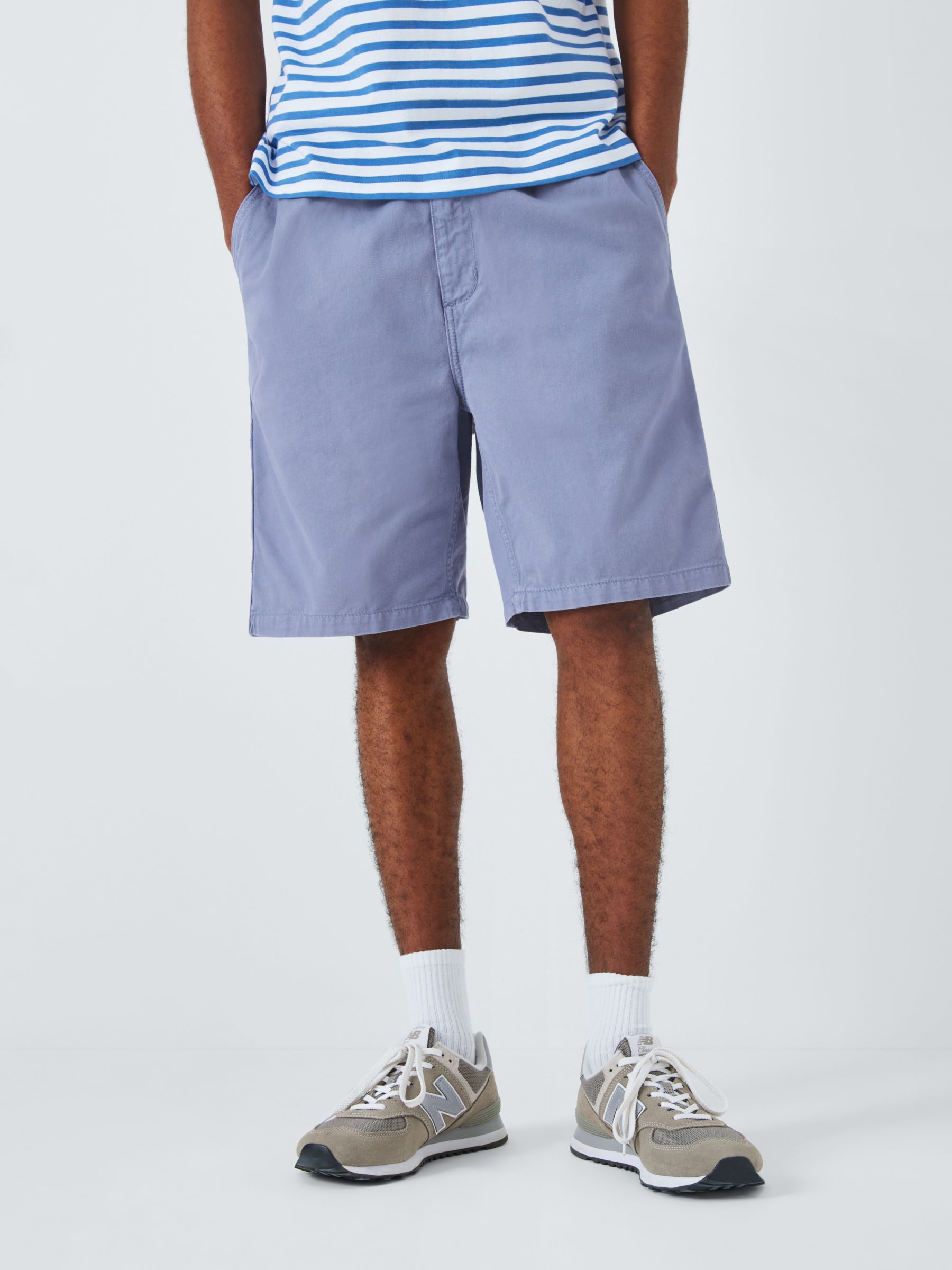 Carhartt WIP Flint Organic Cotton Shorts, Bay Blue, L