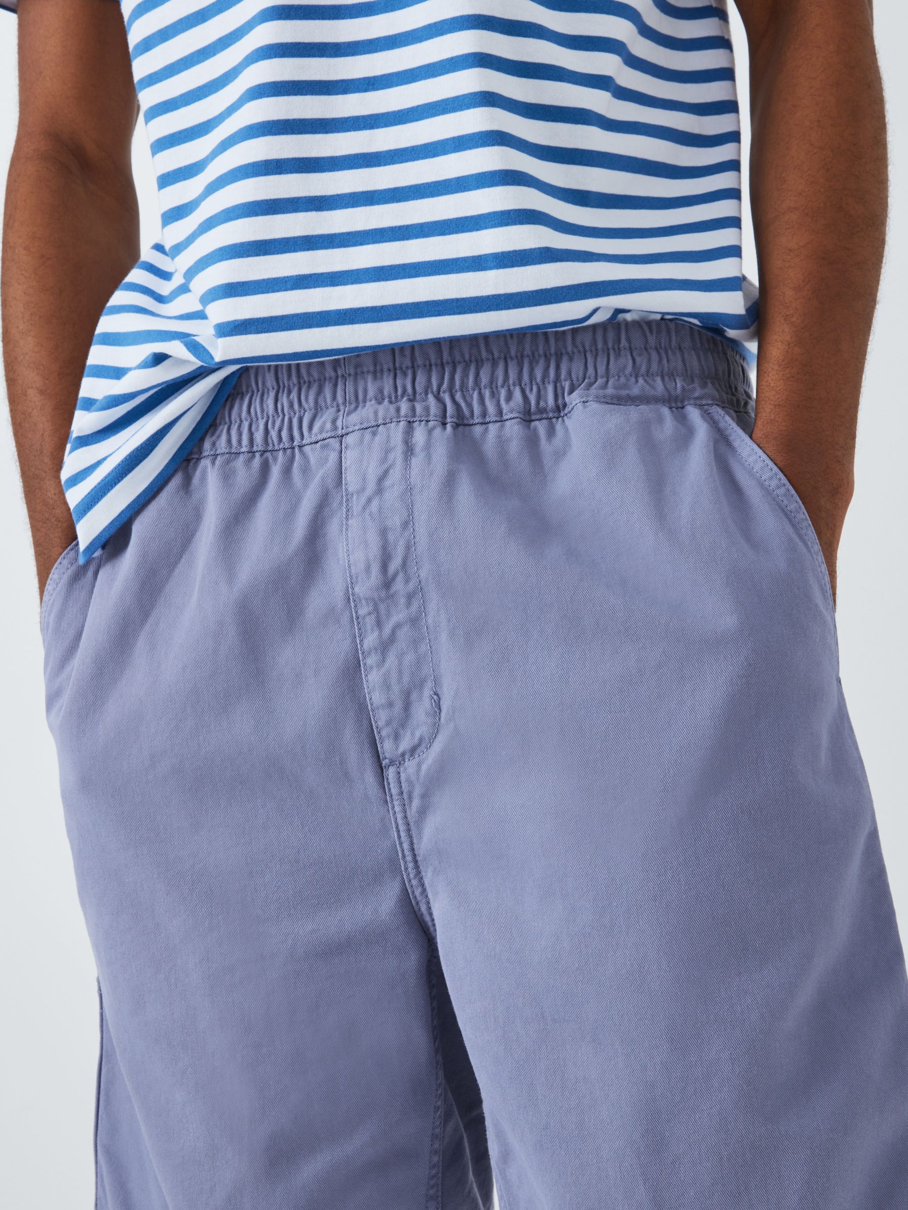 Buy Carhartt WIP Flint Organic Cotton Shorts, Bay Blue Online at johnlewis.com