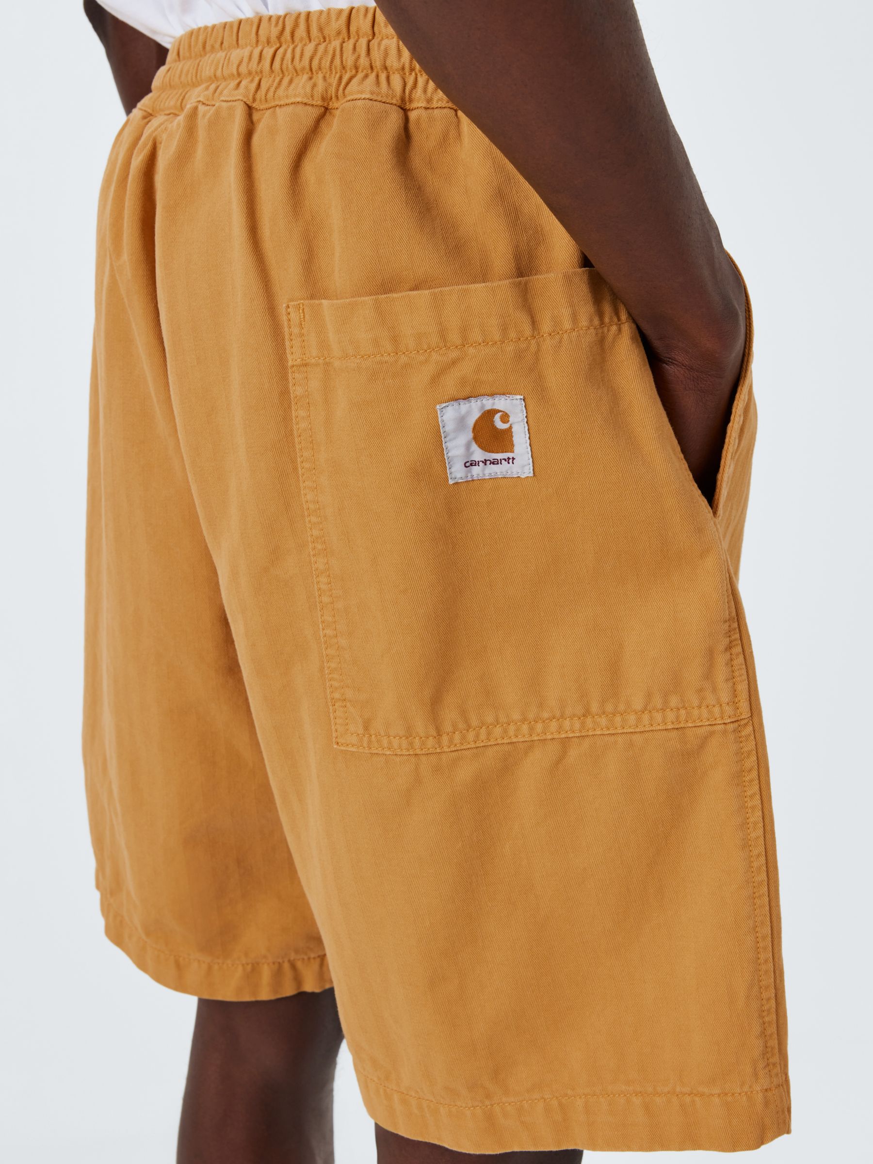 Buy Carhartt WIP Rainer Relaxed Fit Shorts, Sunray Online at johnlewis.com