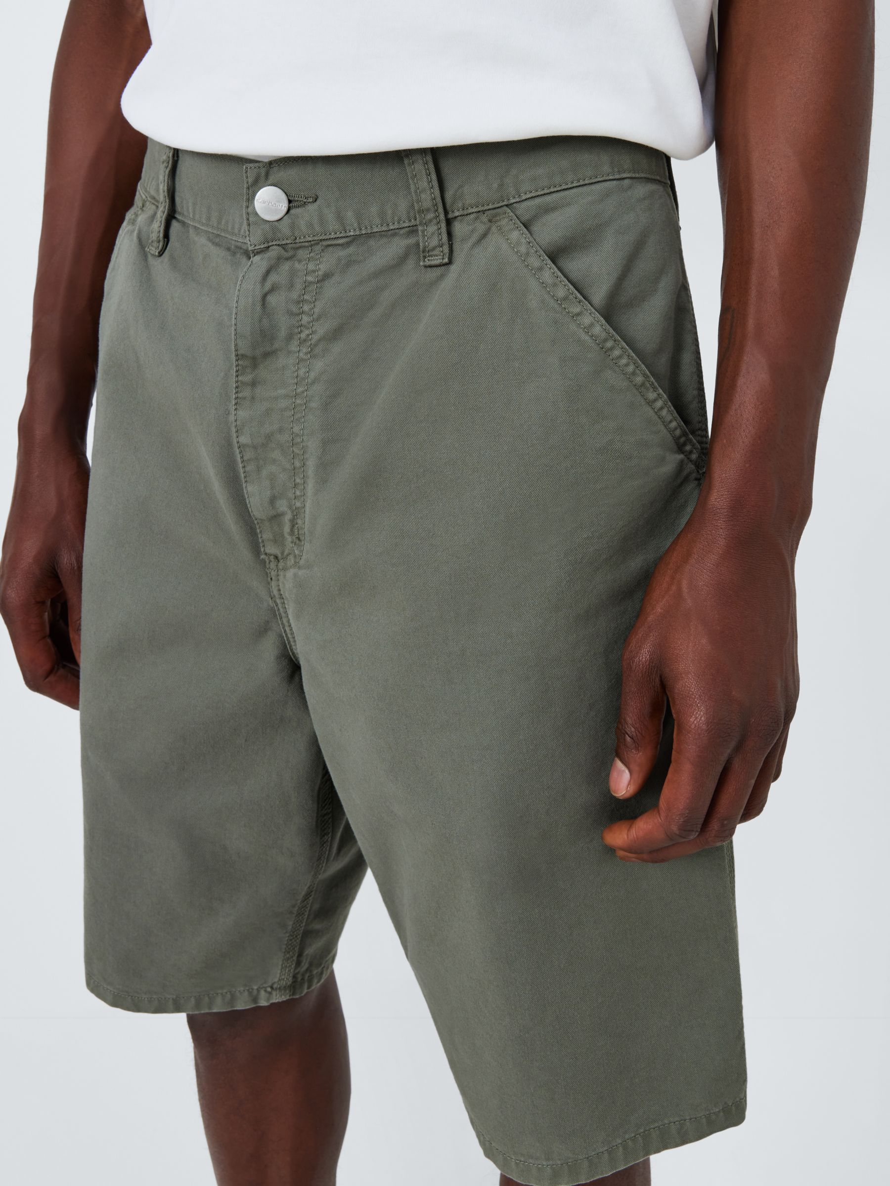 Carhartt WIP Single Knee Relaxed Fit Shorts, Park, 30R