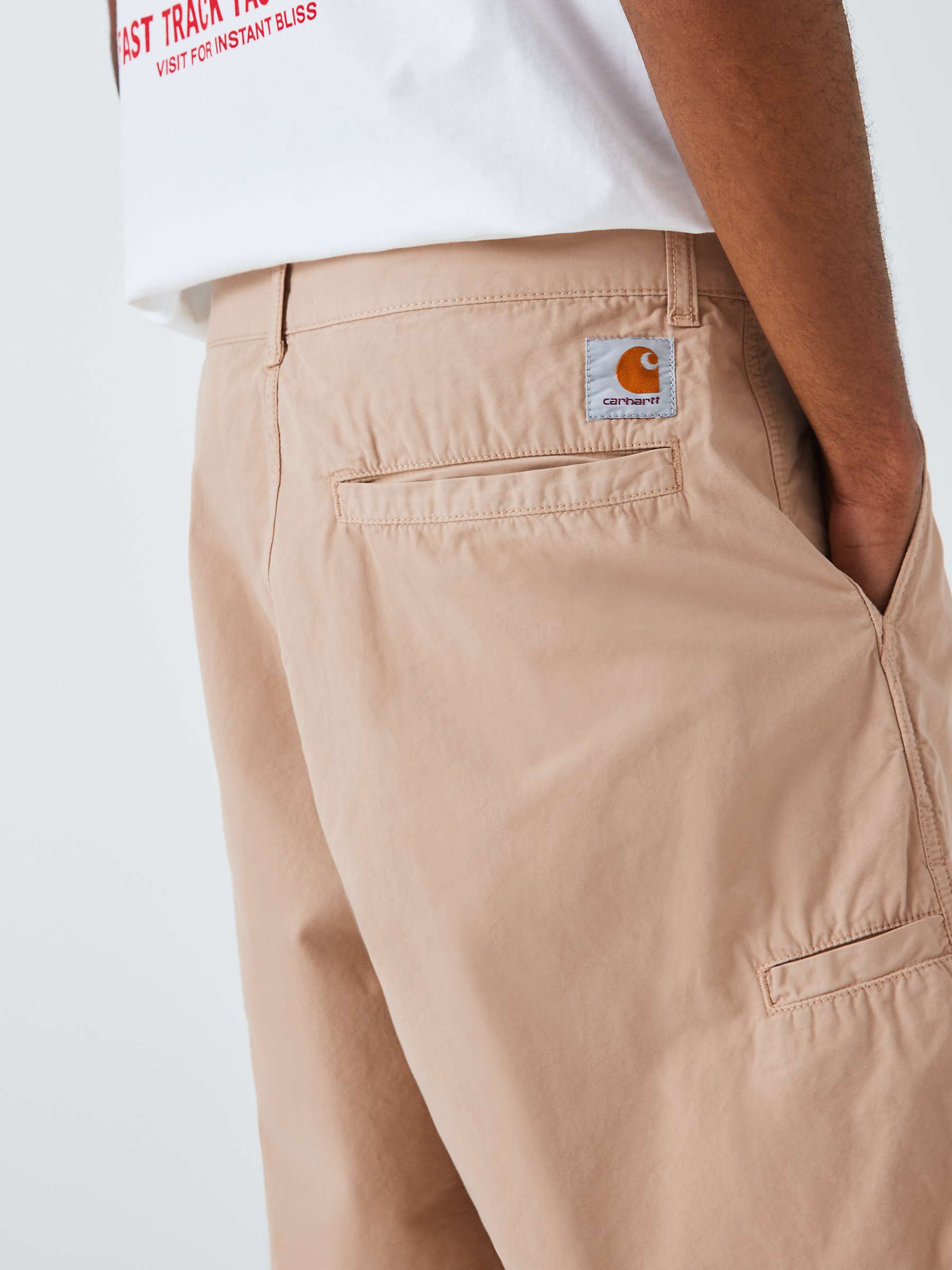 Buy Carhartt WIP Colston Shorts, Brown Online at johnlewis.com