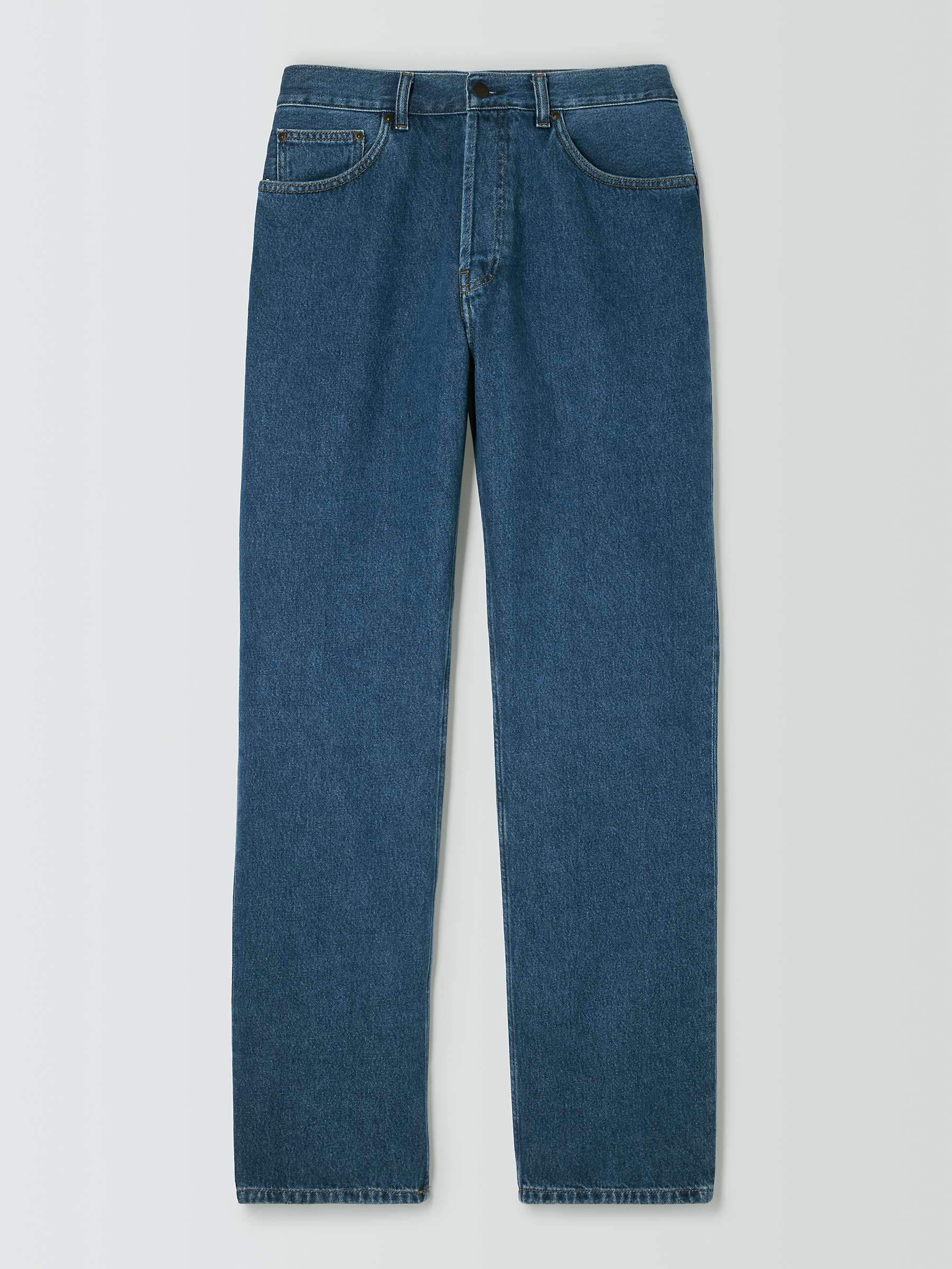 Buy Carhartt WIP Nolan Straight Fit Jeans, Blue Online at johnlewis.com