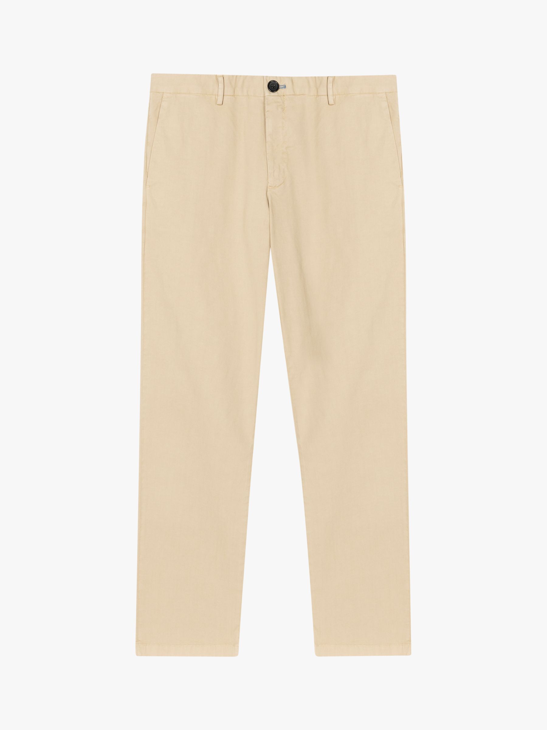 Buy Paul Smith Organic Cotton Stretch Chinos, Beige Online at johnlewis.com