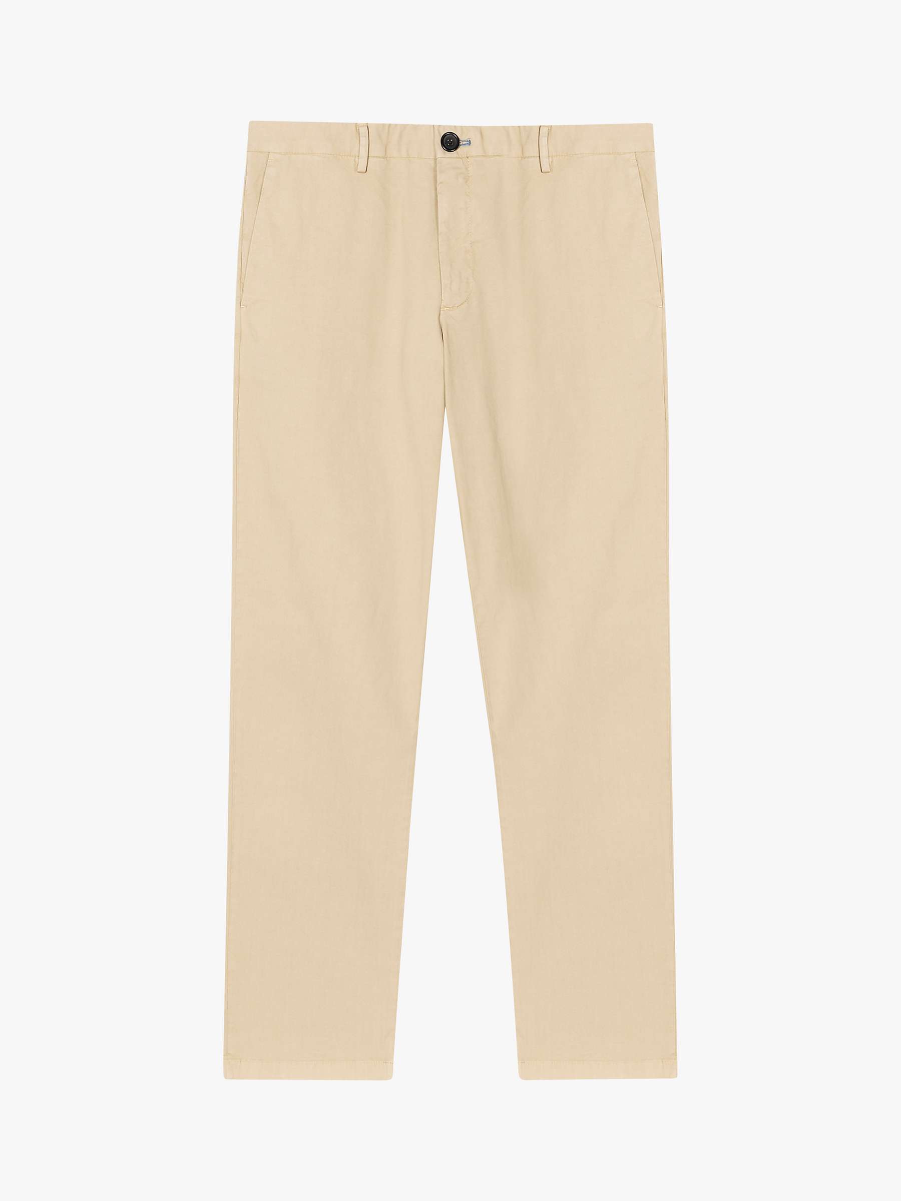 Buy Paul Smith Organic Cotton Stretch Chinos, Beige Online at johnlewis.com