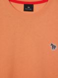 PS Paul Smith Zebra Logo Regular Fit Organic Cotton T-Shirt, Oranges, Oranges