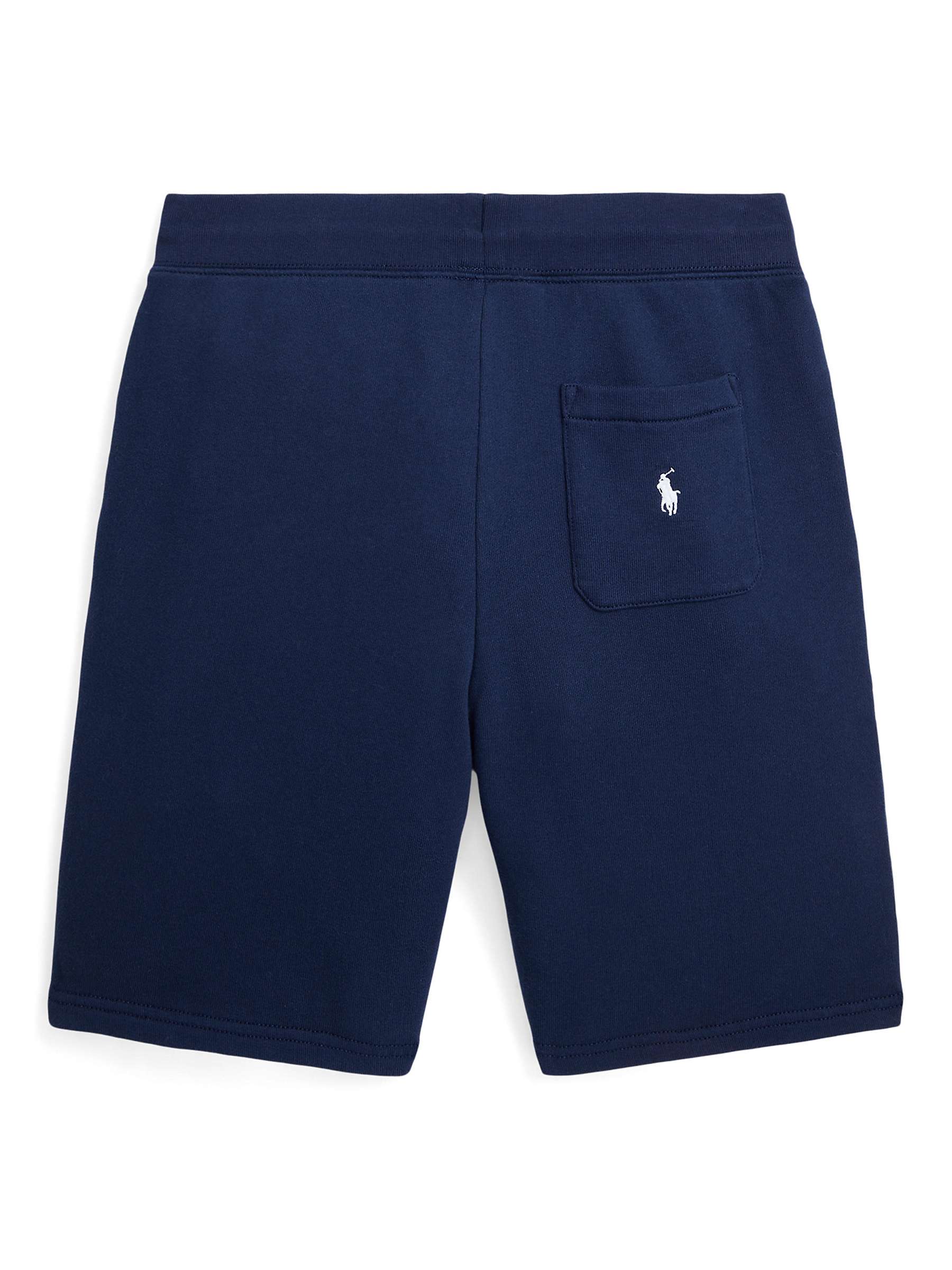 Buy Ralph Lauren Kids' Polo Athlectic Spa Terry Shorts, Blue Navy Online at johnlewis.com
