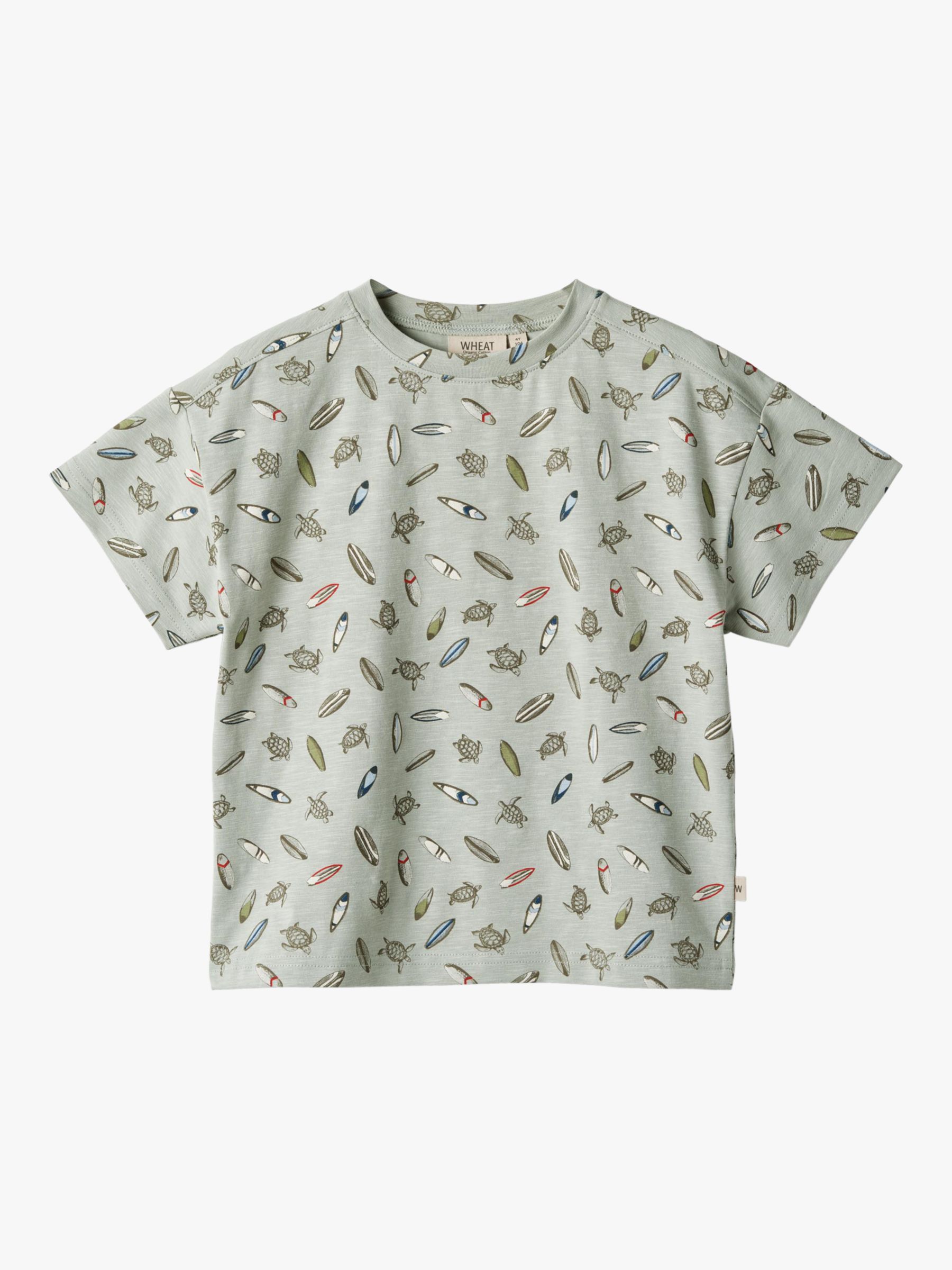 WHEAT Kids' Tommy Print T-Shirt, Multi, 4 years