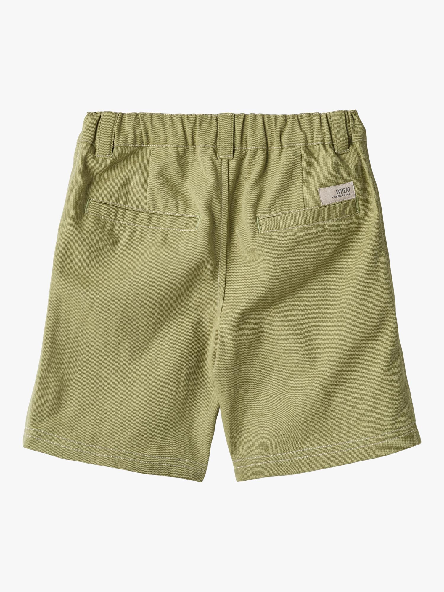 WHEAT Kids' Pelle Shorts, Sage, 3 years