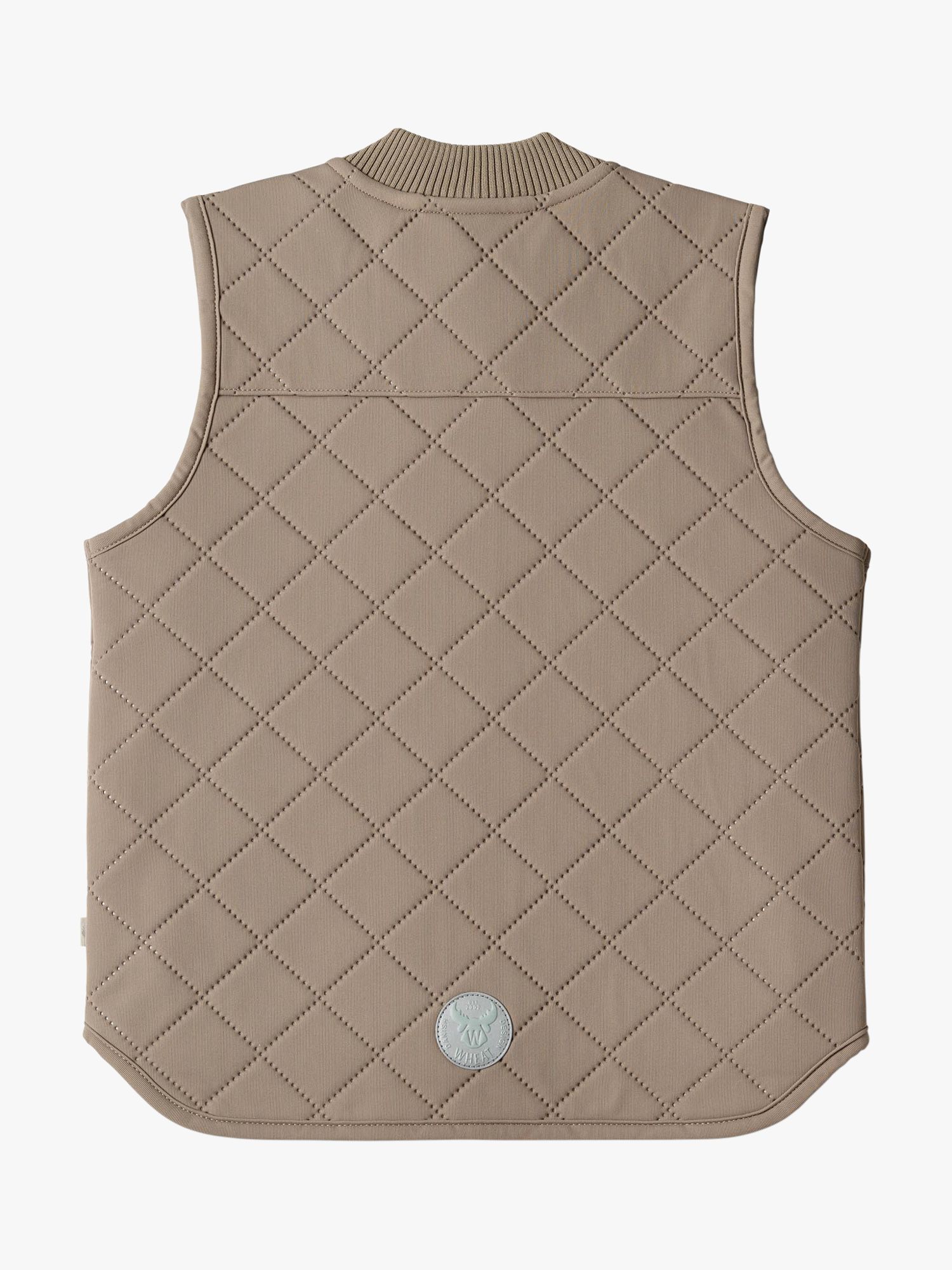 WHEAT Kids' Thermo Gilet, Beige Stone, 4 years