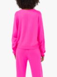 Chinti & Parker Cashmere Blend Boxy Cardigan, Hot Pink