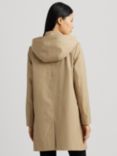Lauren Ralph Lauren Hooded Cotton Blend Coat